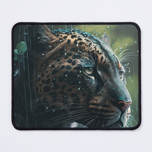 Item preview, Jaguar in a rainy Amazone forest designed and sold by RK - Shop.
