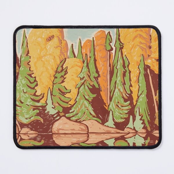 Item preview, Algoma Lake by Lawren Harris designed and sold by TheRedVineyard.