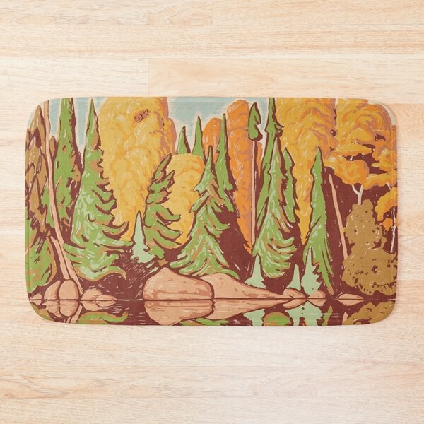 Item preview, Algoma Lake by Lawren Harris designed and sold by TheRedVineyard.