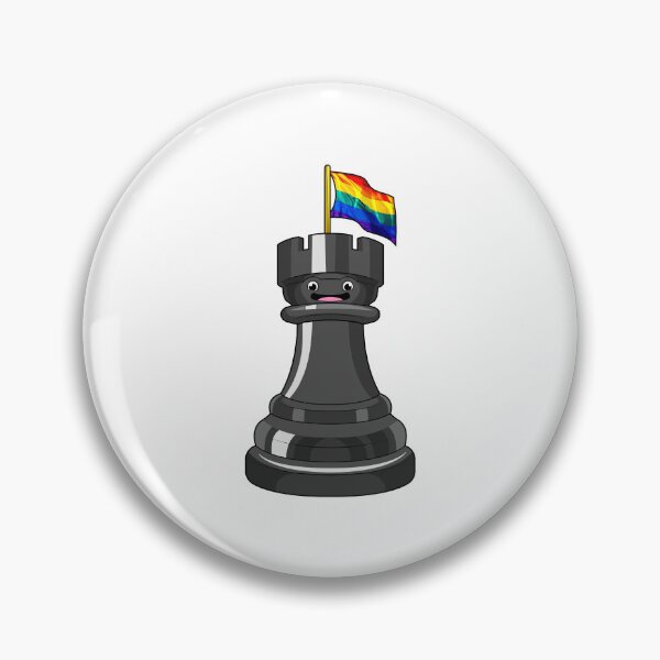Item preview, Chess piece Rook Rainbow Chess designed and sold by Snabdesign84.