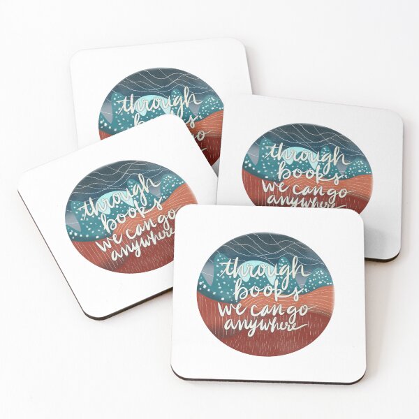 Item preview, Through books we can go anywhere designed and sold by Lexx Hoggard.
