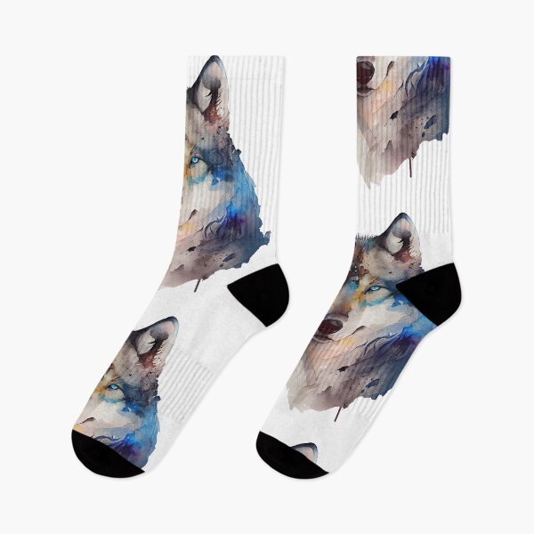Item preview, Watercolor Wolf 2 designed and sold by Paninato.