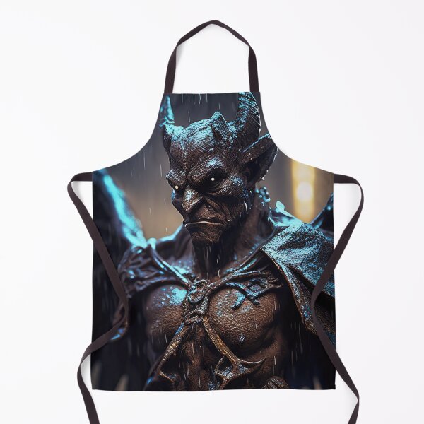 Item preview, Fierce gargoyle statue in the rain designed and sold by RK - Shop.