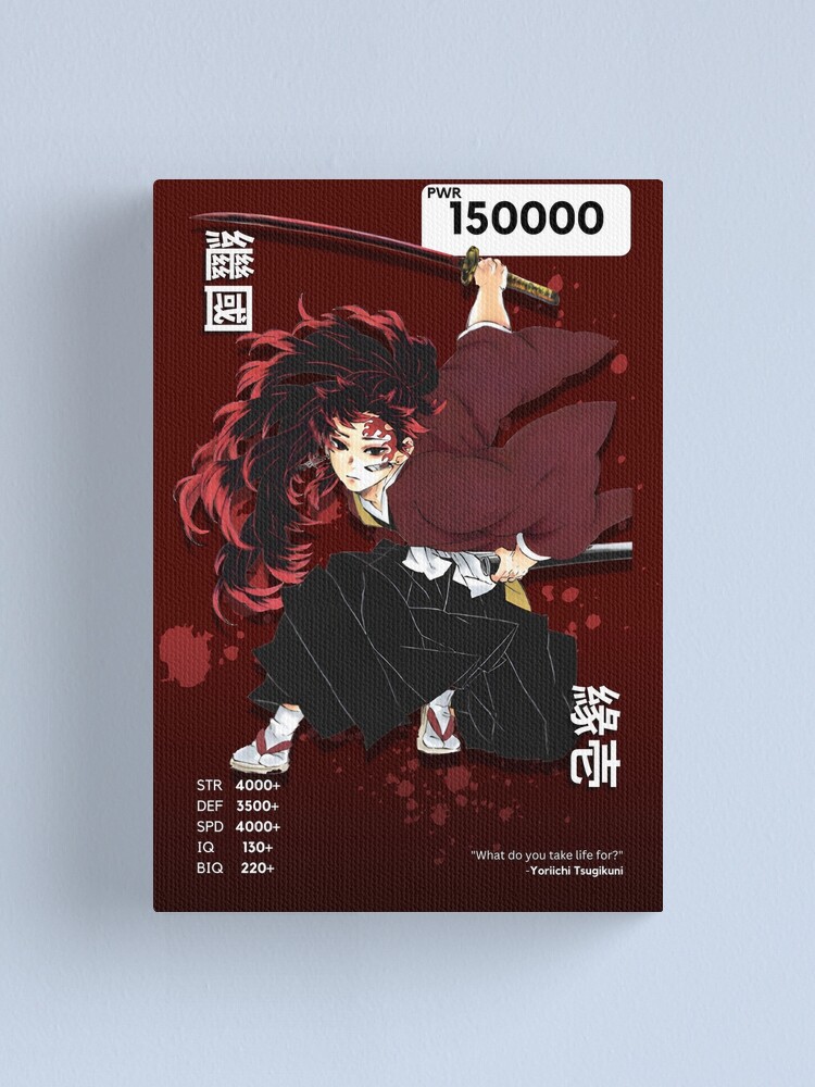 Demon Slayer Anime Poster  Anime canvas, Anime cover photo