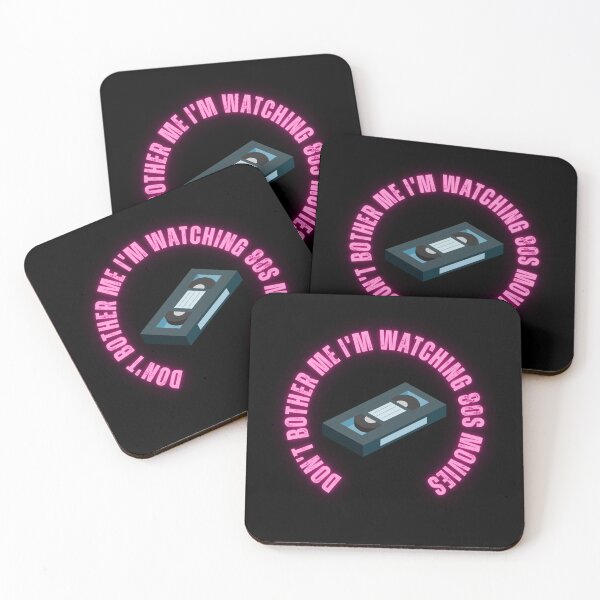Item preview, Don't bother me I'm watching 80s movies Retro Design  designed and sold by RetroDesignsNW.