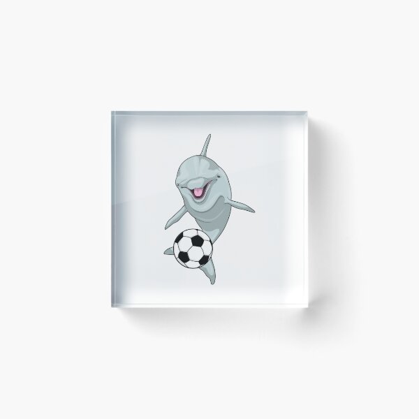 Item preview, Dolphin Soccer player Soccer designed and sold by Snabdesign84.