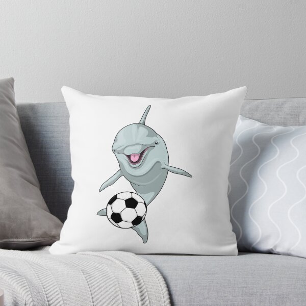 Aperçu de l'œuvre Dolphin Soccer player Soccer créée et vendue par Snabdesign84.