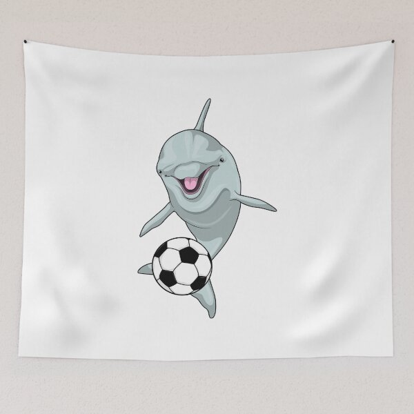 Item preview, Dolphin Soccer player Soccer designed and sold by Snabdesign84.