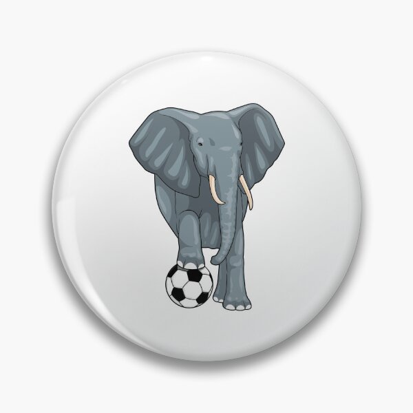 Item preview, Elephant Soccer player Soccer designed and sold by Snabdesign84.