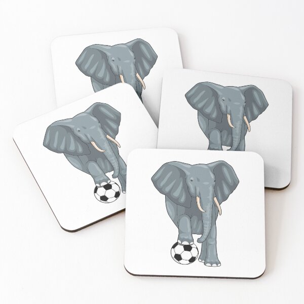 Item preview, Elephant Soccer player Soccer designed and sold by Snabdesign84.