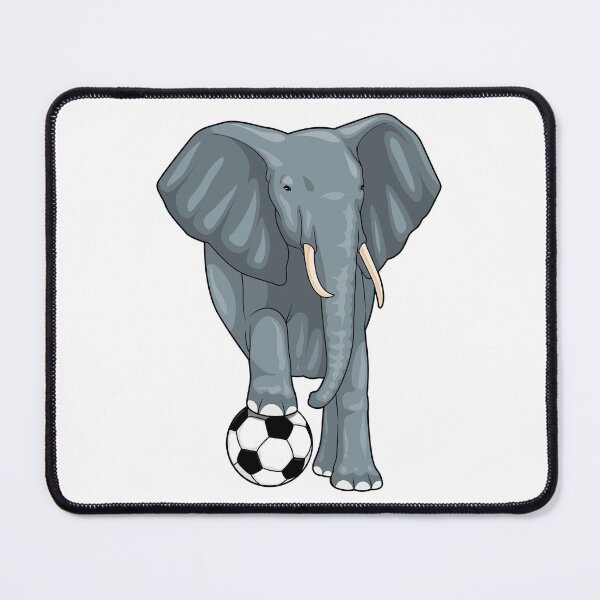 Item preview, Elephant Soccer player Soccer designed and sold by Snabdesign84.