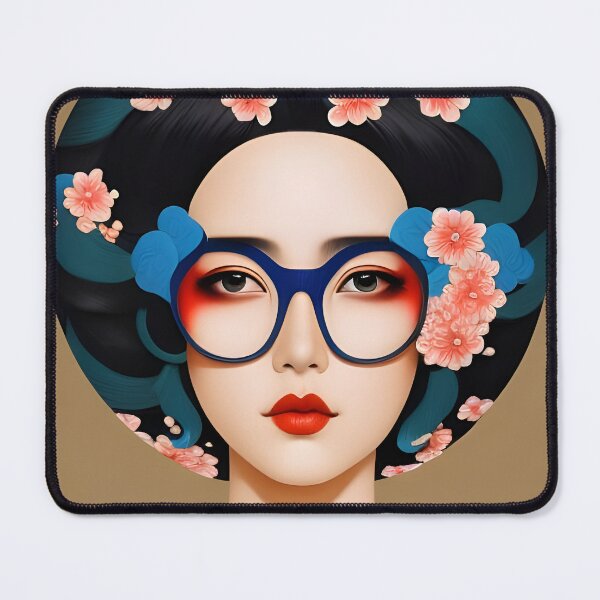 Item preview, Modern pop art colorful geisha girl #1 designed and sold by larabu.