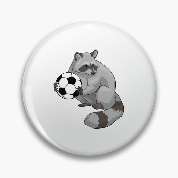 Item preview, Racoon Soccer player Soccer designed and sold by Snabdesign84.