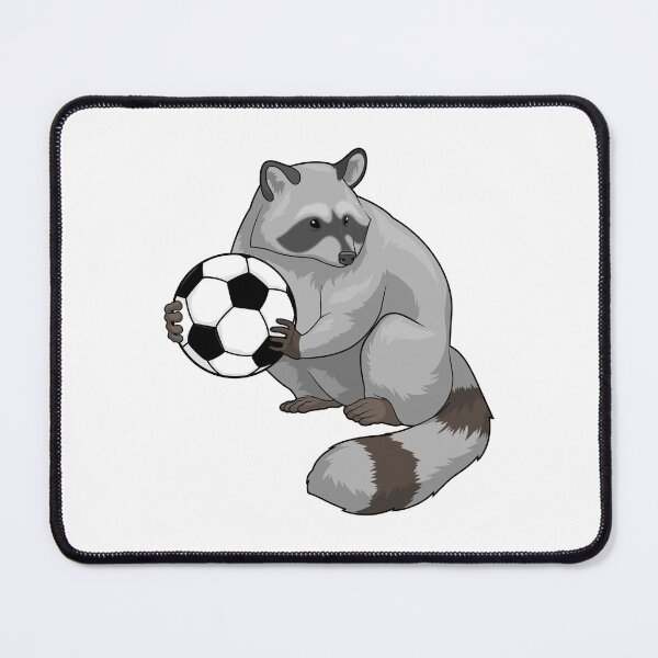 Item preview, Racoon Soccer player Soccer designed and sold by Snabdesign84.