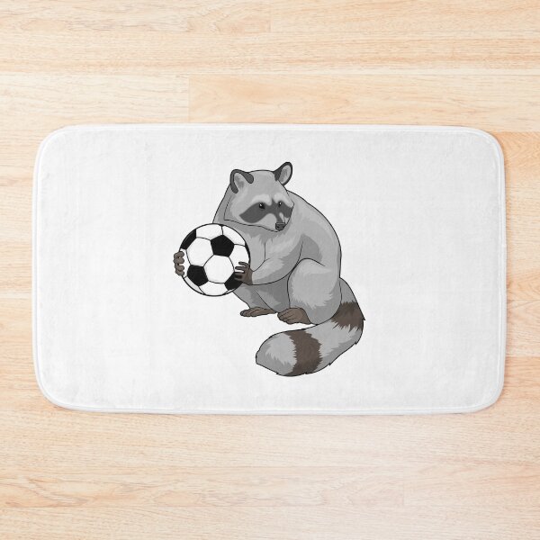 Item preview, Raccoon Soccer player Soccer designed and sold by Snabdesign84.