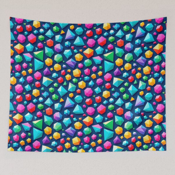Item preview, Colorful Abstract Geometric Pattern designed and sold by excelente.