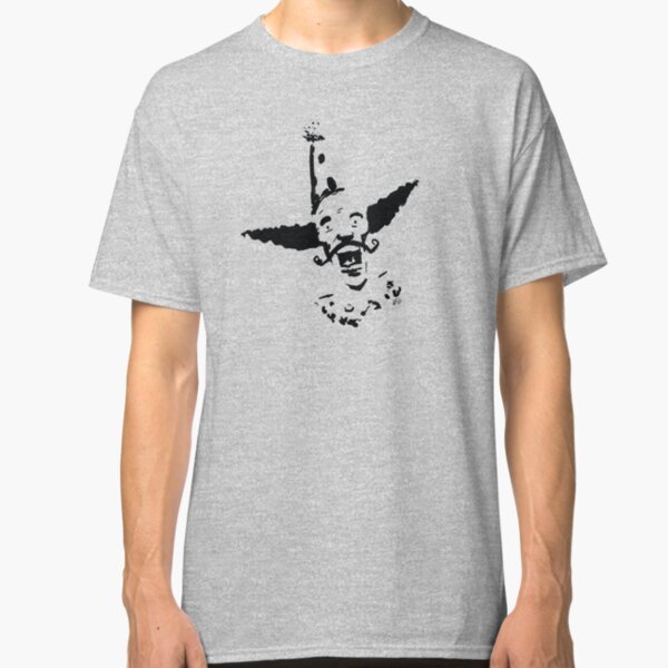 Curly Mustache Clown Classic T-Shirt