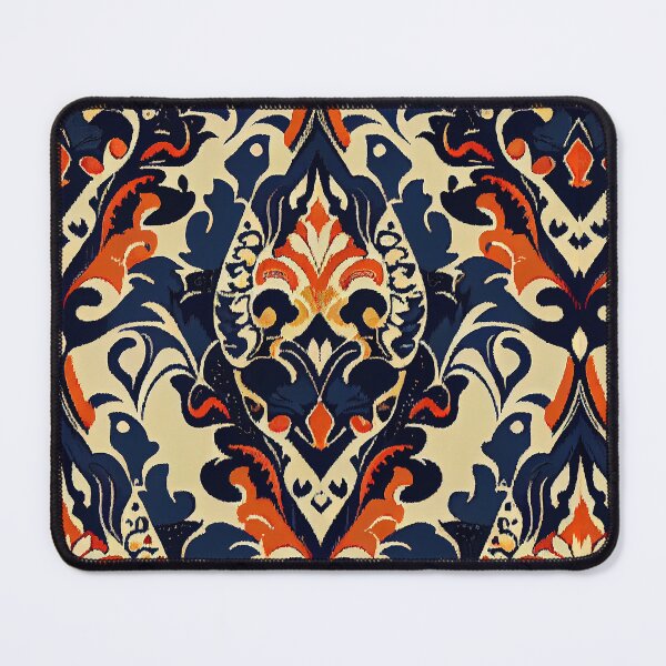 Item preview, Balinese Blue Arjuna Hero Batik pattern designed and sold by AstraNovaStudio.