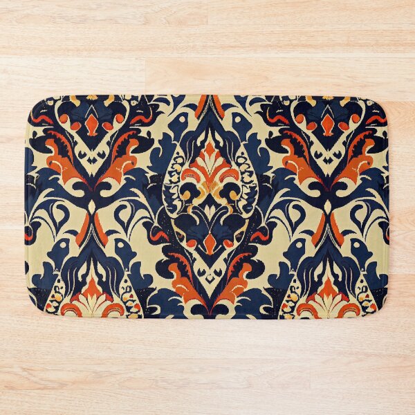 Item preview, Balinese Blue Arjuna Hero Batik pattern designed and sold by AstraNovaStudio.