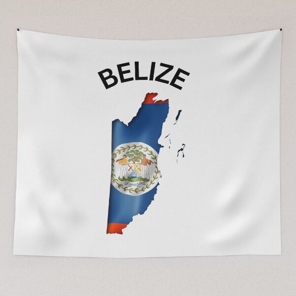 Item preview, Camisa de Belice, bandera de Belice, camiseta de la bandera de Belice, camiseta de la bandera de Belice designed and sold by JandBTravel.