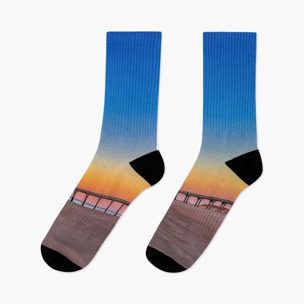 Item preview, Pier in the Morning (oil painting look) designed and sold by Craig Kauzmann.