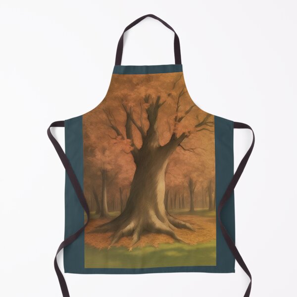 Item preview, Vintage autumn tree creative art designed and sold by brilliant-com.