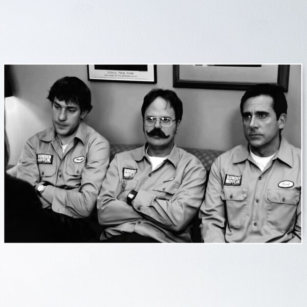 Jim, Dwight and Michael at Utica Poster