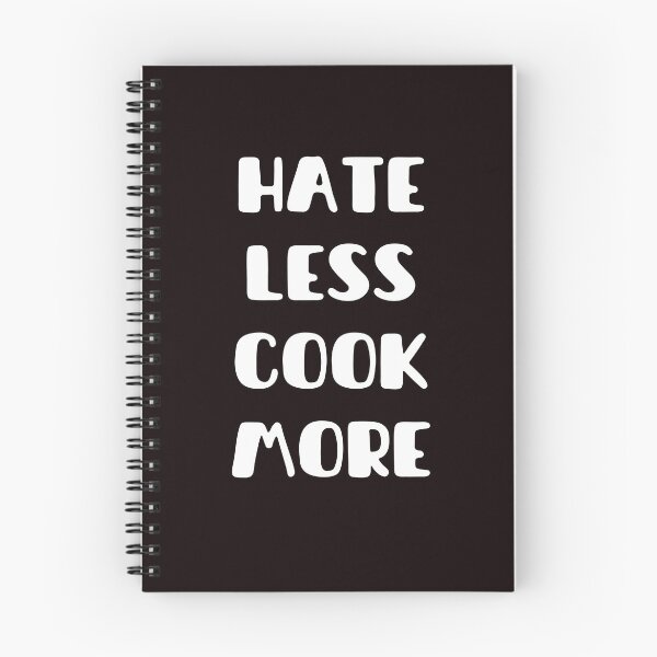 Item preview, Hate Less Cook More Chef Cooking Home Cook Peace Lover  designed and sold by MagicSD Designs.