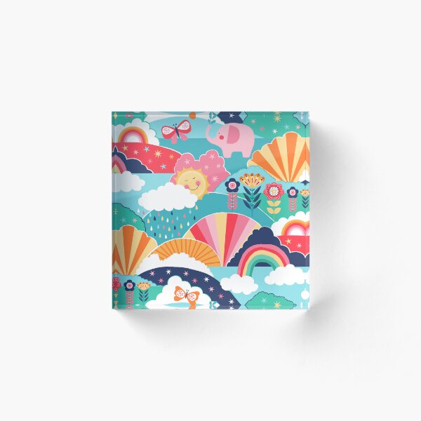Item preview, Multi colour daydream print designed and sold by Cheekyleopard.