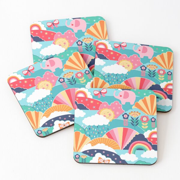 Item preview, Multi colour daydream print designed and sold by Cheekyleopard.
