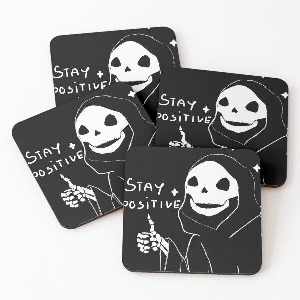 Item preview, Stay positive skeleton designed and sold by jag-oda.