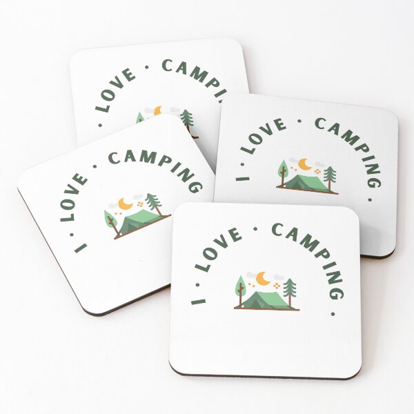 Item preview, I Love Camping Design  designed and sold by RetroDesignsNW.