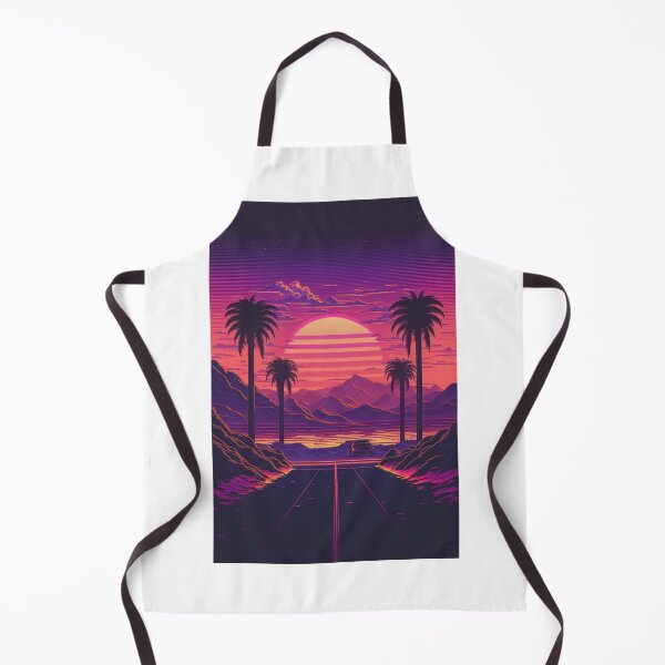 Item preview, Retro Synthwave Neon Sunset 80s designed and sold by RESToRAPTOR.