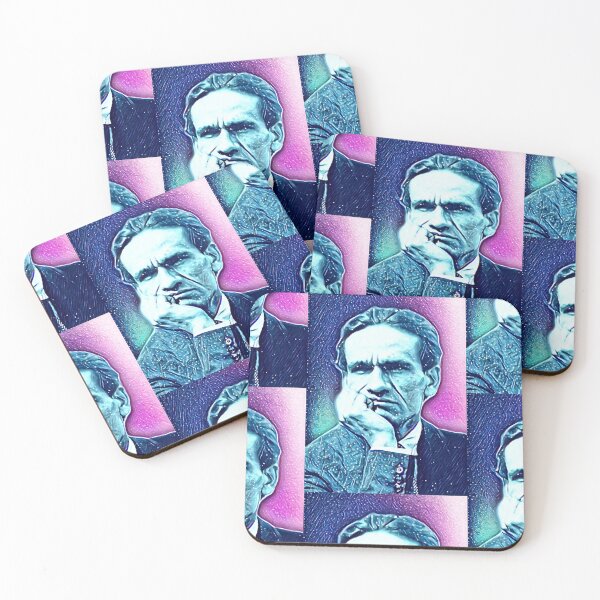 Item preview, Cesar Vallejo artwork | Cesar Vallejo Portrait | Cesar Vallejo Wall Art  designed and sold by Suyogsonar25.