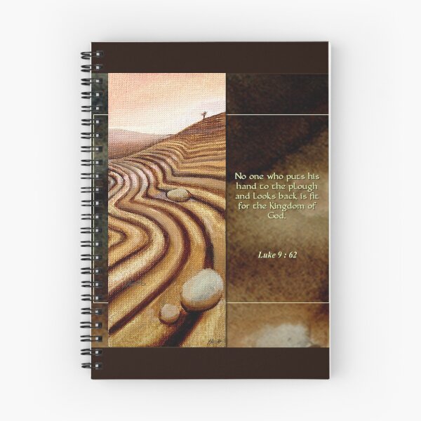 Item preview, The Plough - Luke 9:62 designed and sold by Patricia Howitt.