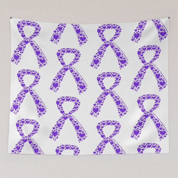 Item preview, CSF Leak Awareness Ribbon of Hearts designed and sold by TheJadeCat.