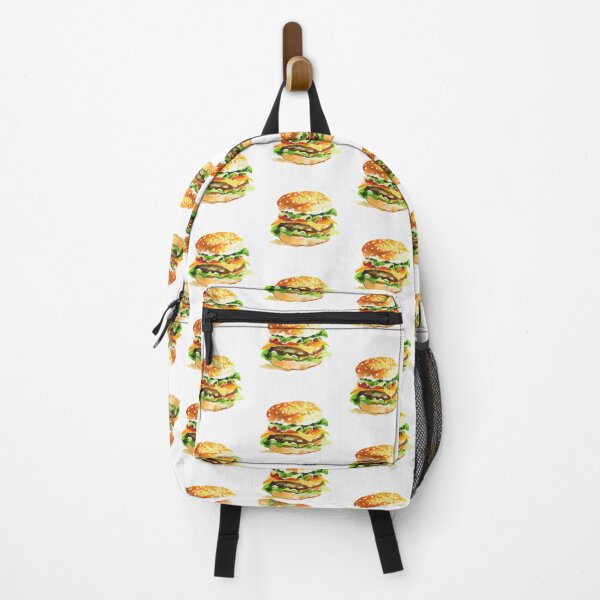 Item preview, The tasty cheeseburger - watercolor designed and sold by The Iconic Minimalist.