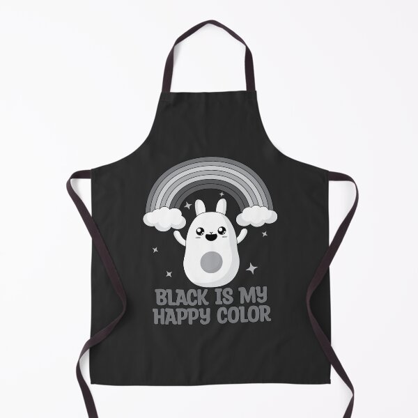 Item preview, Black is happy color. Funny saying designed and sold by SweetLog.