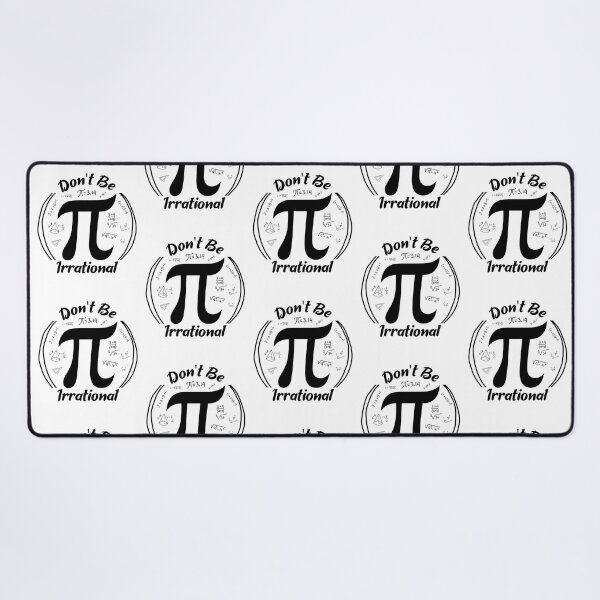 Item preview, Don't Be Irrational: Funny Pi Symbol For Math Teacher designed and sold by Drago Art.