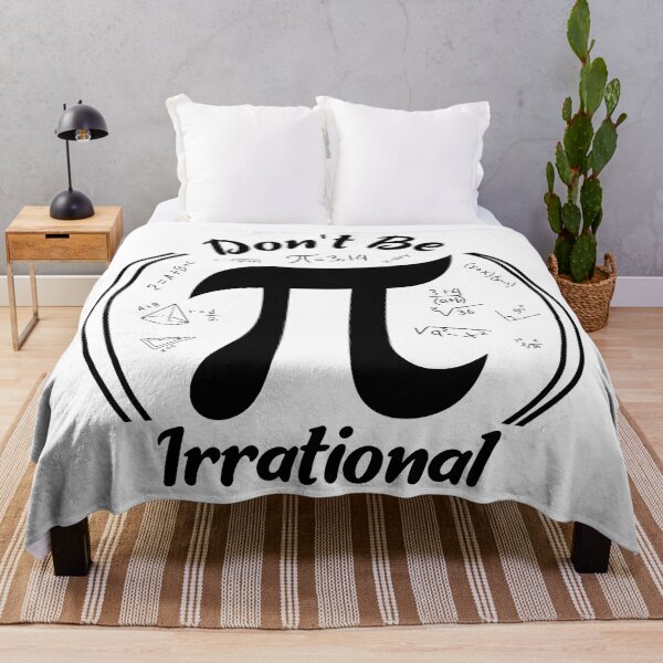 Item preview, Don't Be Irrational: Funny Pi Symbol For Math Teacher designed and sold by Drago Art.