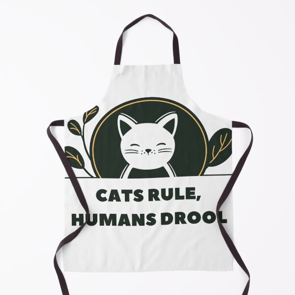 Item preview, Cats rule, humans drool designed and sold by Pixel4Art.