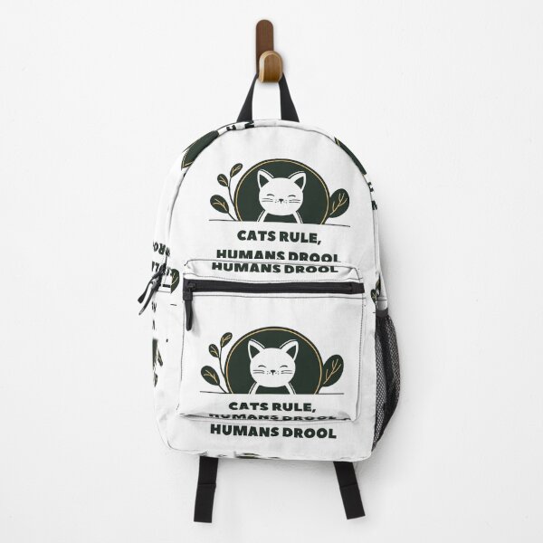 Item preview, Cats rule, humans drool designed and sold by Pixel4Art.
