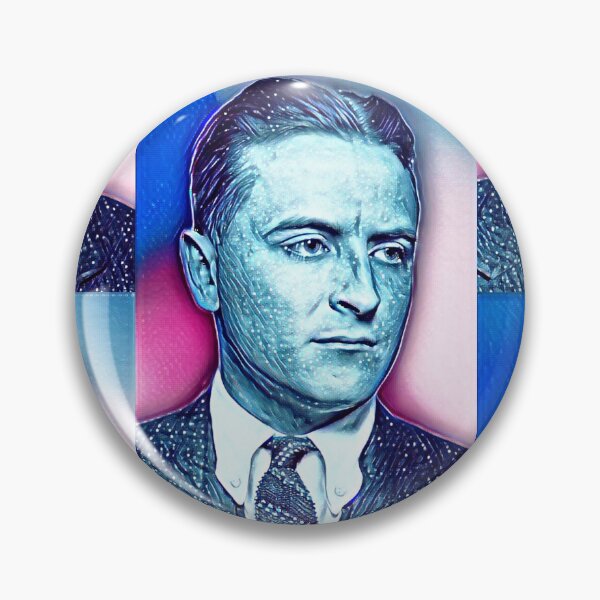 Item preview, F Scott Fitzgerald artwork | F Scott Fitzgerald Portrait | F Scott Fitzgerald Wall Art  designed and sold by Suyogsonar25.