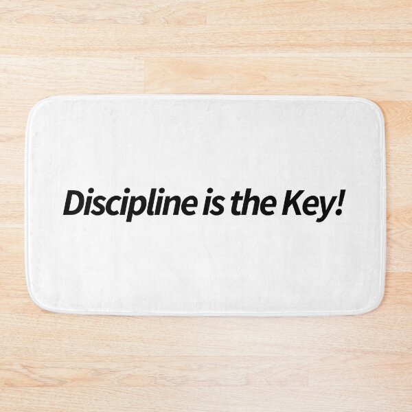 Item preview, Discipline is the Key. designed and sold by Positive Mindzet!.