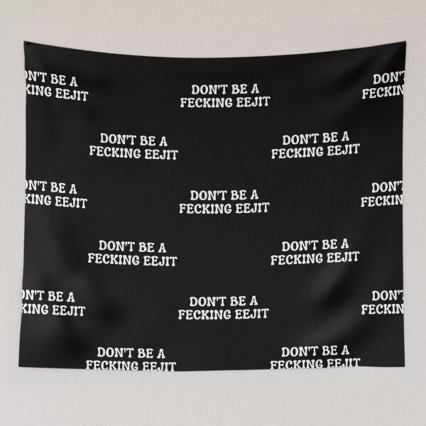 Item preview, Funny Irish Don't Be A Fecking Eejit Ireland Sarcastic Puns designed and sold by MagicSD Designs.