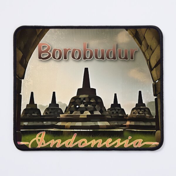 Item preview, Borobudur Temple - Indonesia designed and sold by ManikRaja.