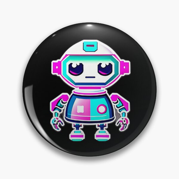 Item preview, Playful Bot designed and sold by ArtByNabes.
