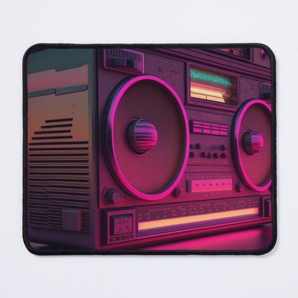 Item preview, Retro Synthwave Boombox 80s designed and sold by RESToRAPTOR.