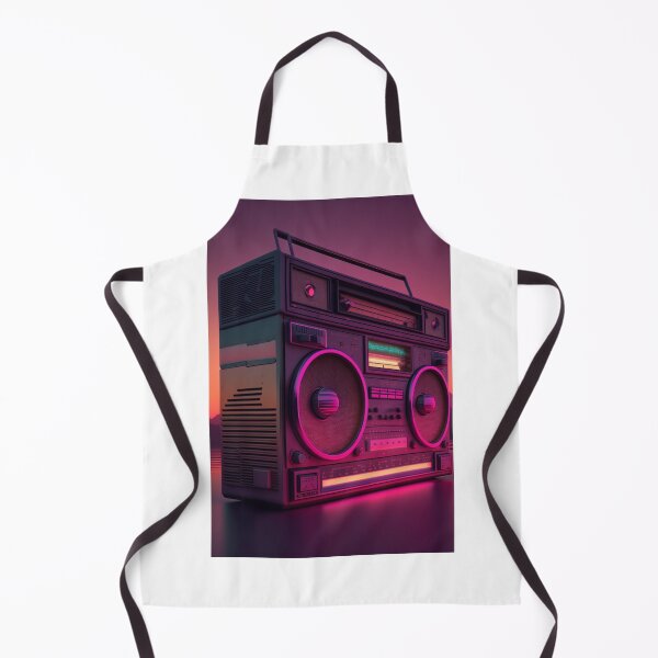Item preview, Retro Synthwave Boombox 80s designed and sold by RESToRAPTOR.