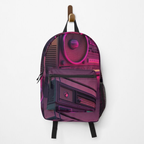 Item preview, Retro Synthwave Boombox 80s designed and sold by RESToRAPTOR.